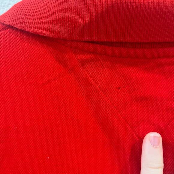 Tommy Hilfiger Womens Classic Fit Short Sleeve Red Polo SEE PHOTOS | Size XXL - Picture 6 of 6